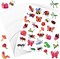 20 Sheets 520PCS Bug Stickers for Kids, Cute Spring Insect Sticker Pack for Classroom Rewards, Scrapbooking, Water Bottles, Laptops & Journals